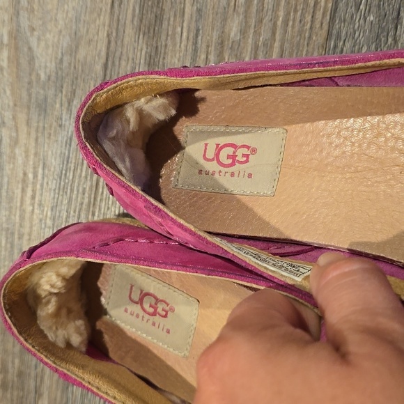 UGG Australia W Marrah Pink Leather Size 7​ - Picture 11 of 13